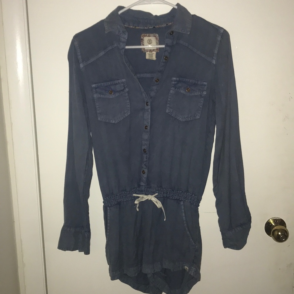 Lulus Chambray Romper